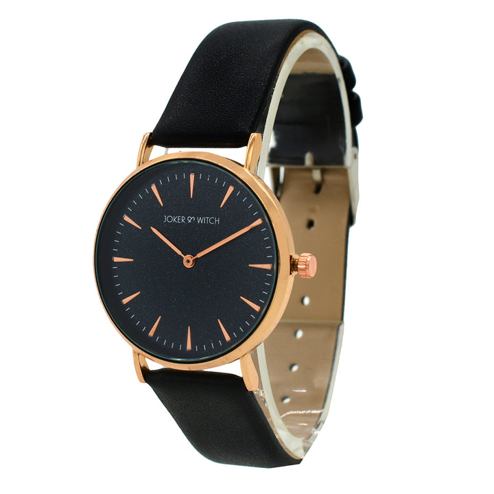 Midnight Rosegold & Black Love Triangle - Joker & Witch