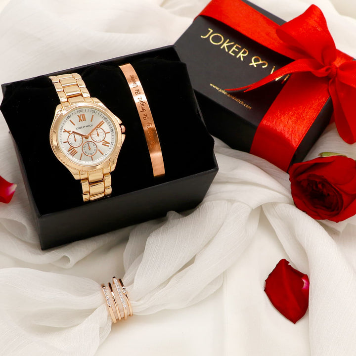 Queen Rosegold Love Triangle - Joker & Witch