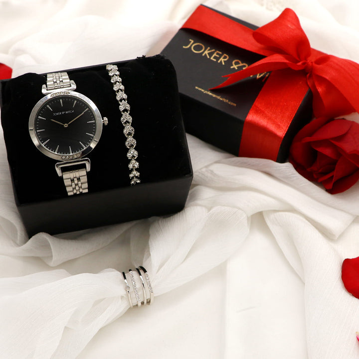 Love Story Silver Love Triangle - Joker & Witch