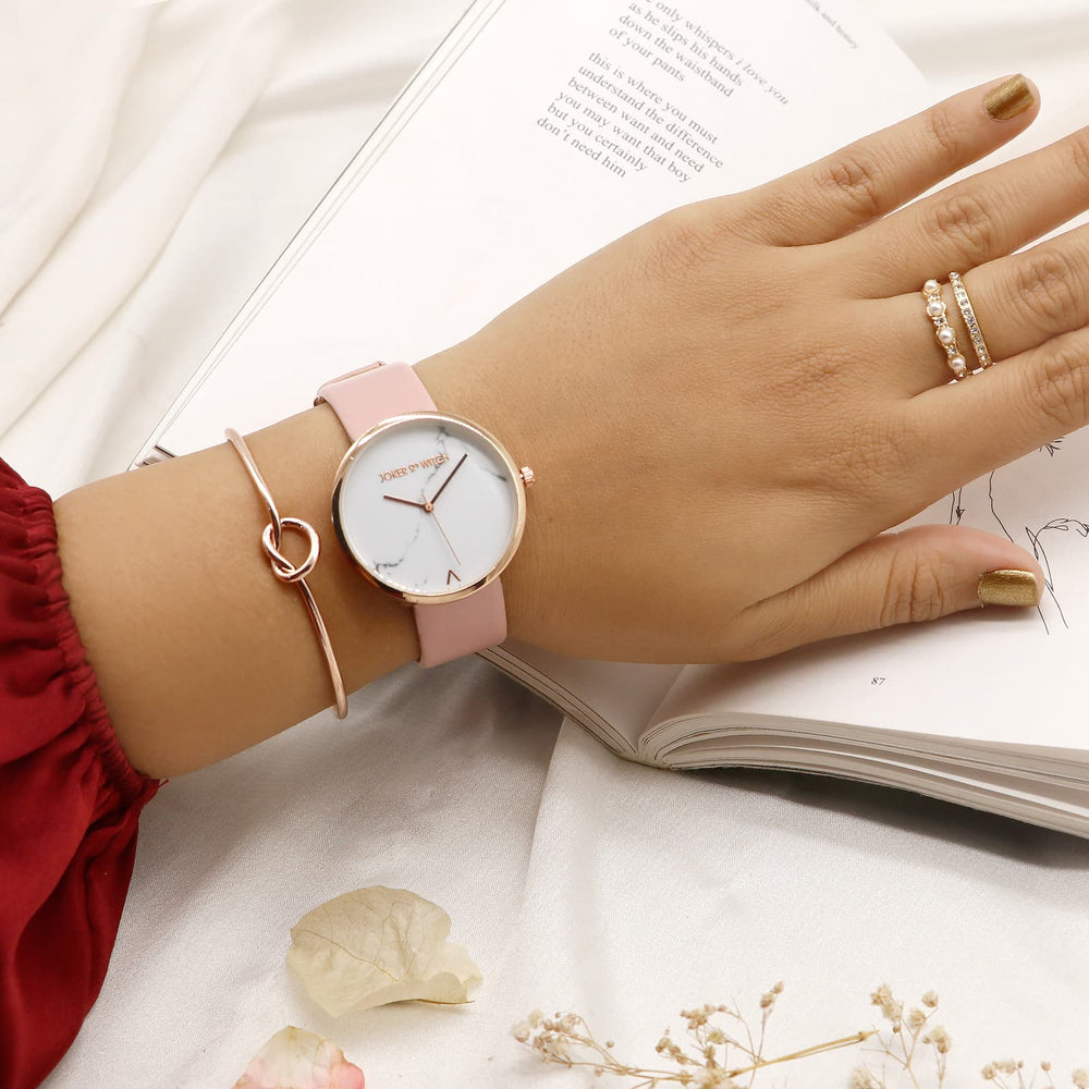 Stardust Rose Gold & Pink Love Triangle - Joker & Witch