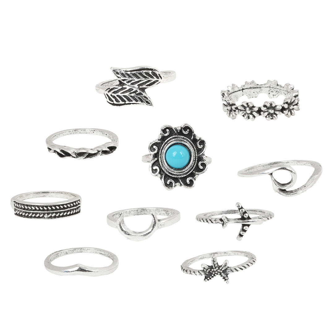 Silver Minis Love Triangle