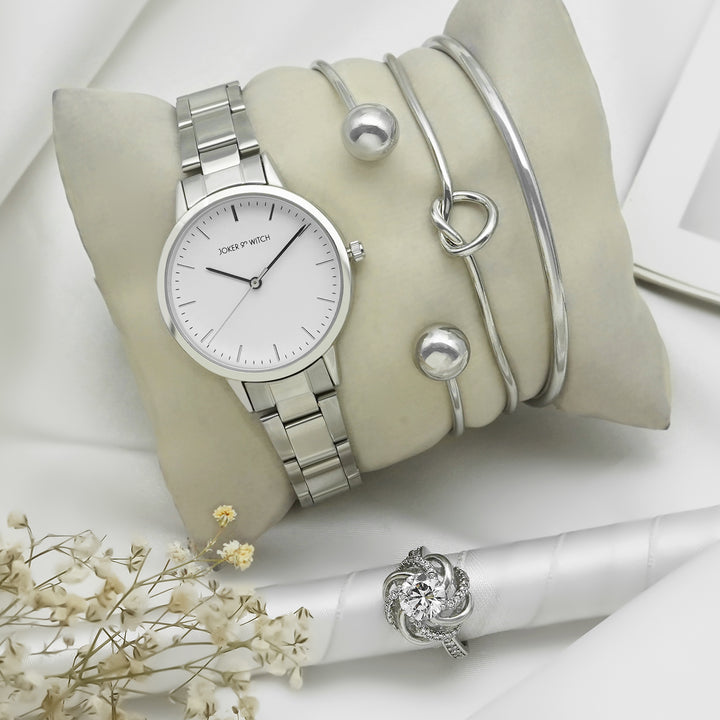 Silver Harmony Love Triangle