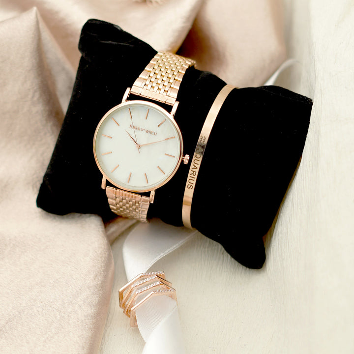 Love Jinx Rosegold Aquarius Love Triangle