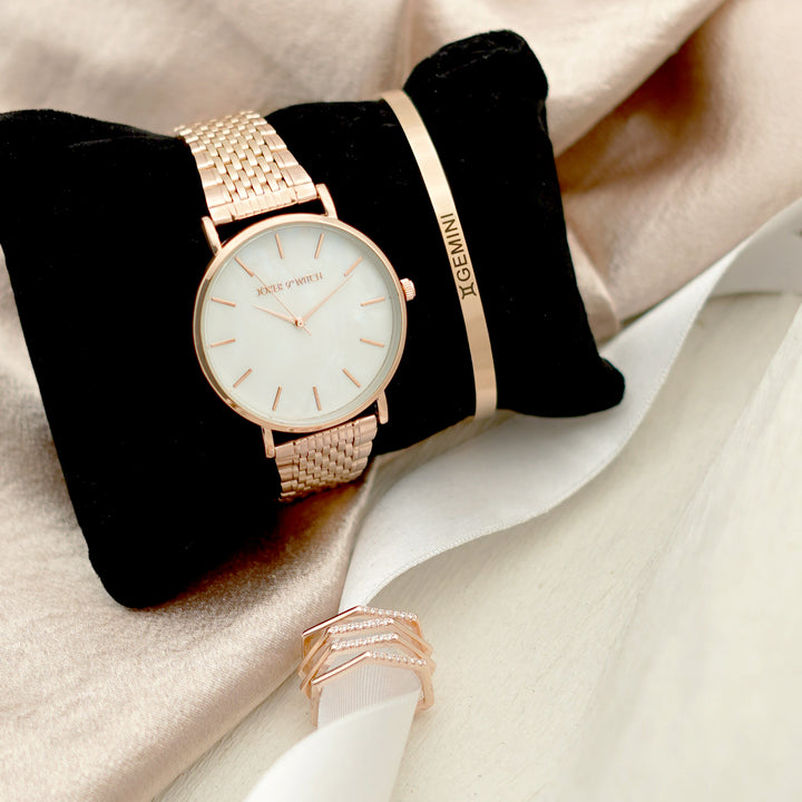 Love Jinx Rosegold Gemini Love Triangle