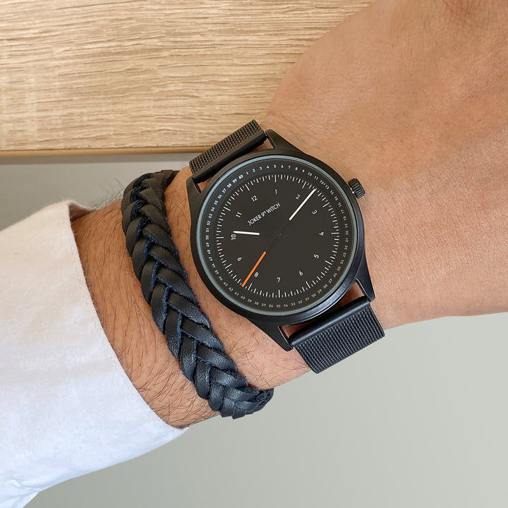 Banksy Men's Watch Bracelet Stack