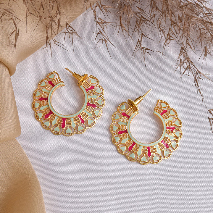 Teejh Aamani Light Green Earrings