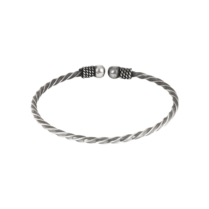 Teejh Inari Silver Oxidised Bracelet