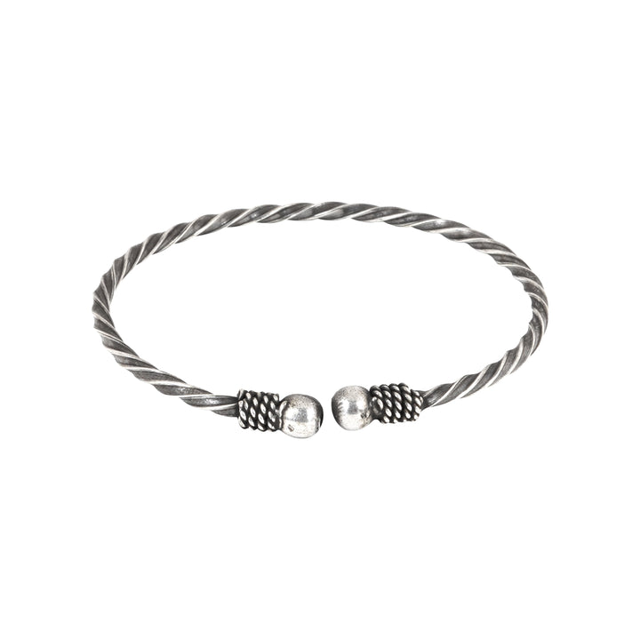 Teejh Inari Silver Oxidised Bracelet