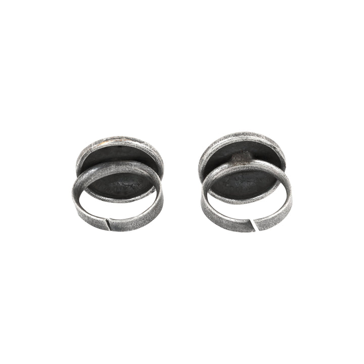 Teejh Adira Silver Oxidised Toe Ring