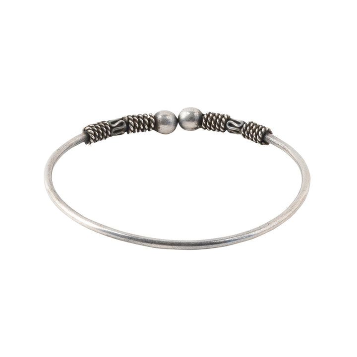 Teejh Gautami Silver Oxidised Bracelet