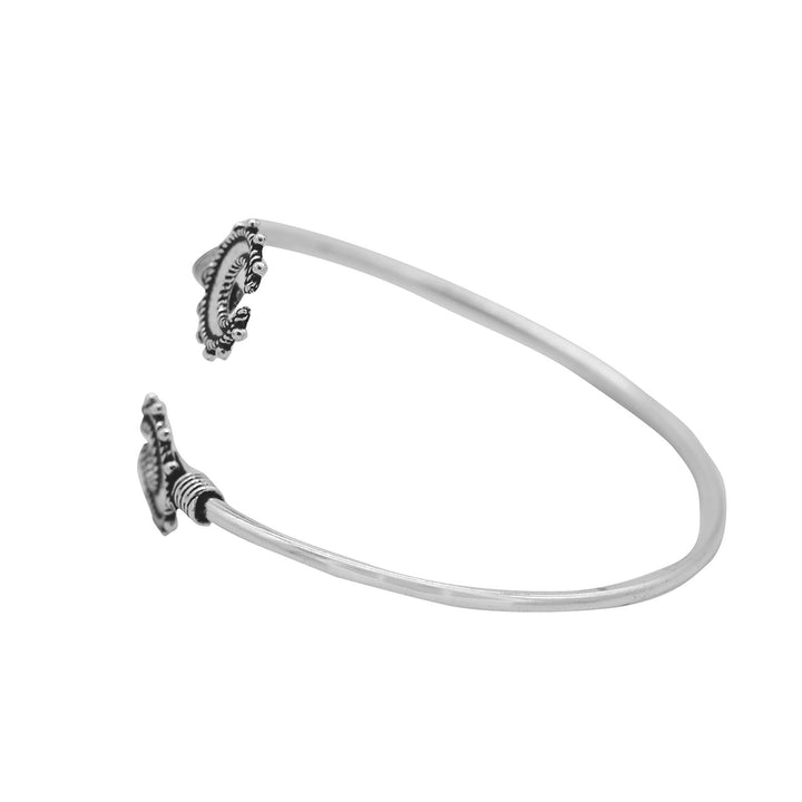 Chandrika Silver Oxidized Bracelet - Joker & Witch
