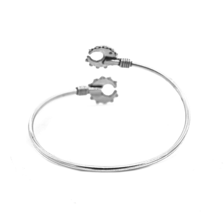 Chandrika Silver Oxidized Bracelet - Joker & Witch