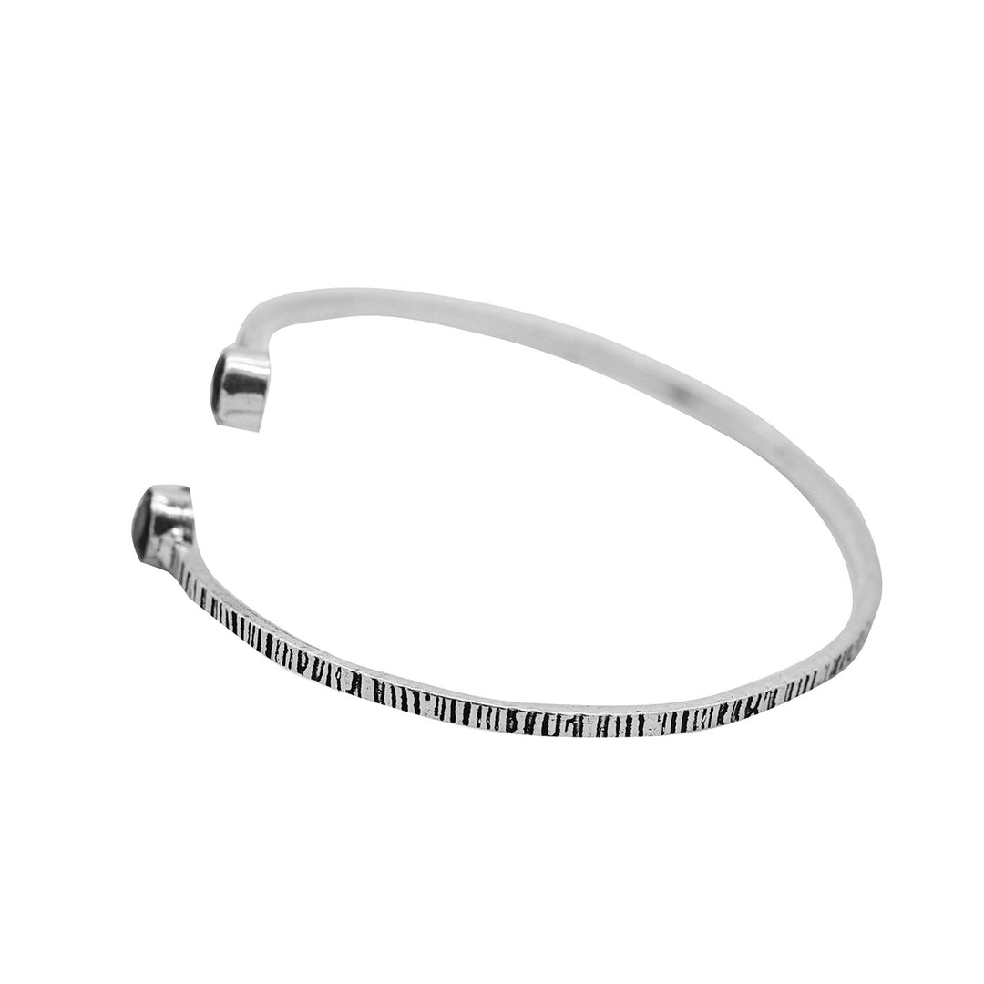 Bhamini Black Silver Oxidized Bracelet - Joker & Witch