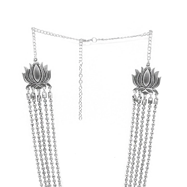 Bodi Silver Oxidized Necklace