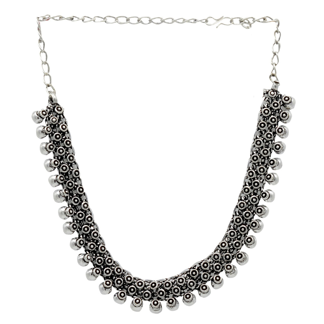 Teejh Sabita Silver Oxidised Jewelry Gift Set