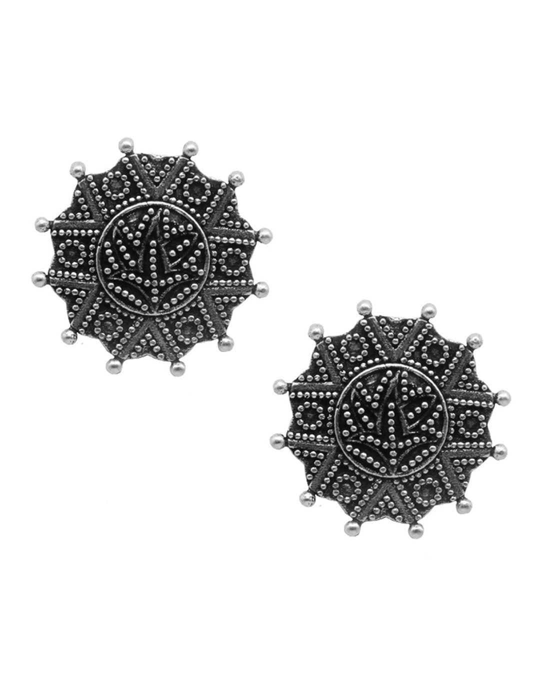 Teejh Mythil Silver Oxidised Jewelry Gift Set