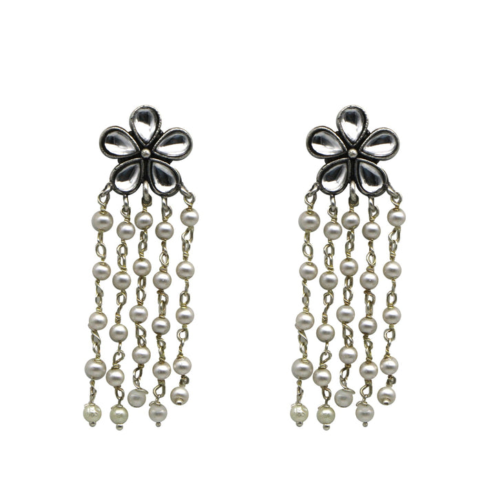 Teejh Vyakhai Silver Oxidised Jewelry Gift Set