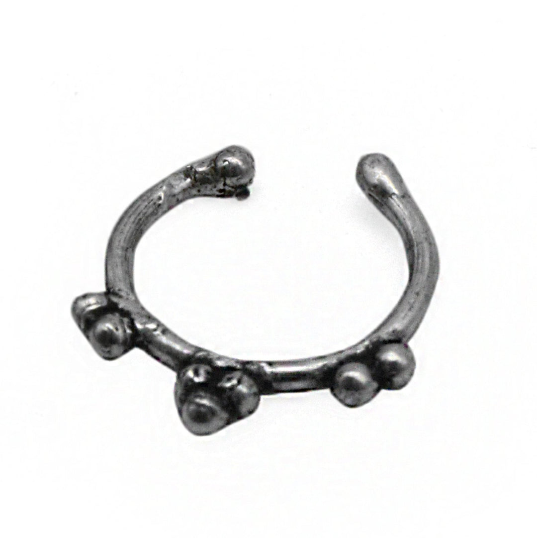 Ameya Silver Nose pin