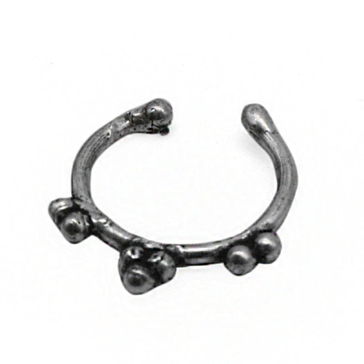 Ameya Silver Nose pin