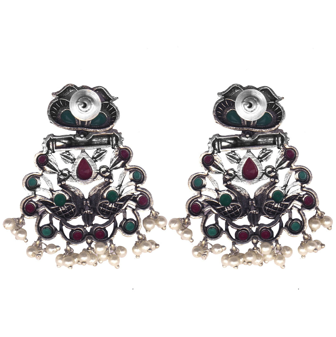Teejh Nishka Multi Colored Necklace Set