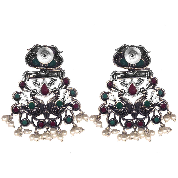 Teejh Nishka Multi Colored Necklace Set