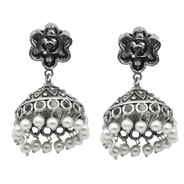 Teejh Shachi Floral Metallic Necklace Set