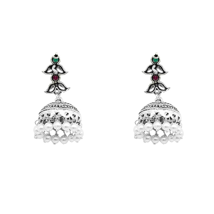 Teejh Margal Silver Oxidised Jewelry Gift Set