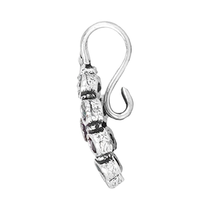 Teejh Soumya Red Stone Nose Pin