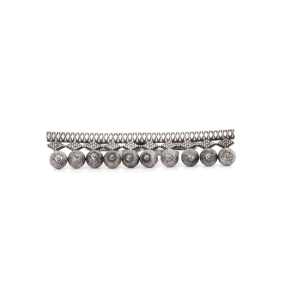 Teejh Rua Antique Silver Polish Teejh Ring