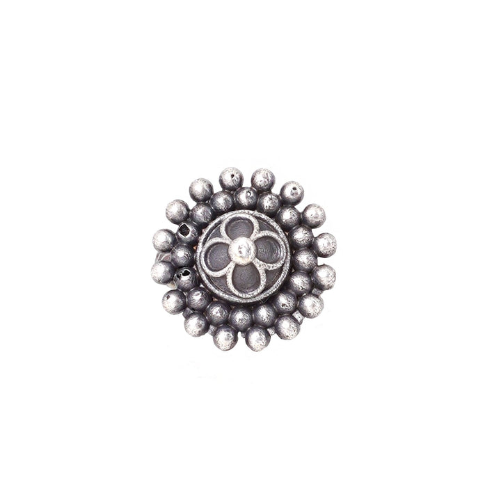 Teejh Nira Antique Silver Polish Teejh Ring