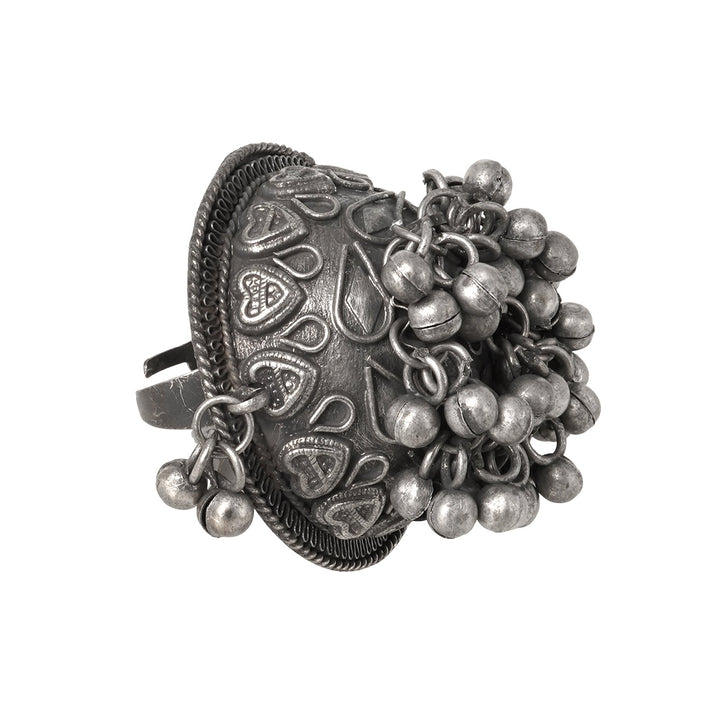 Teejh Ekaja Ghungroo Ring
