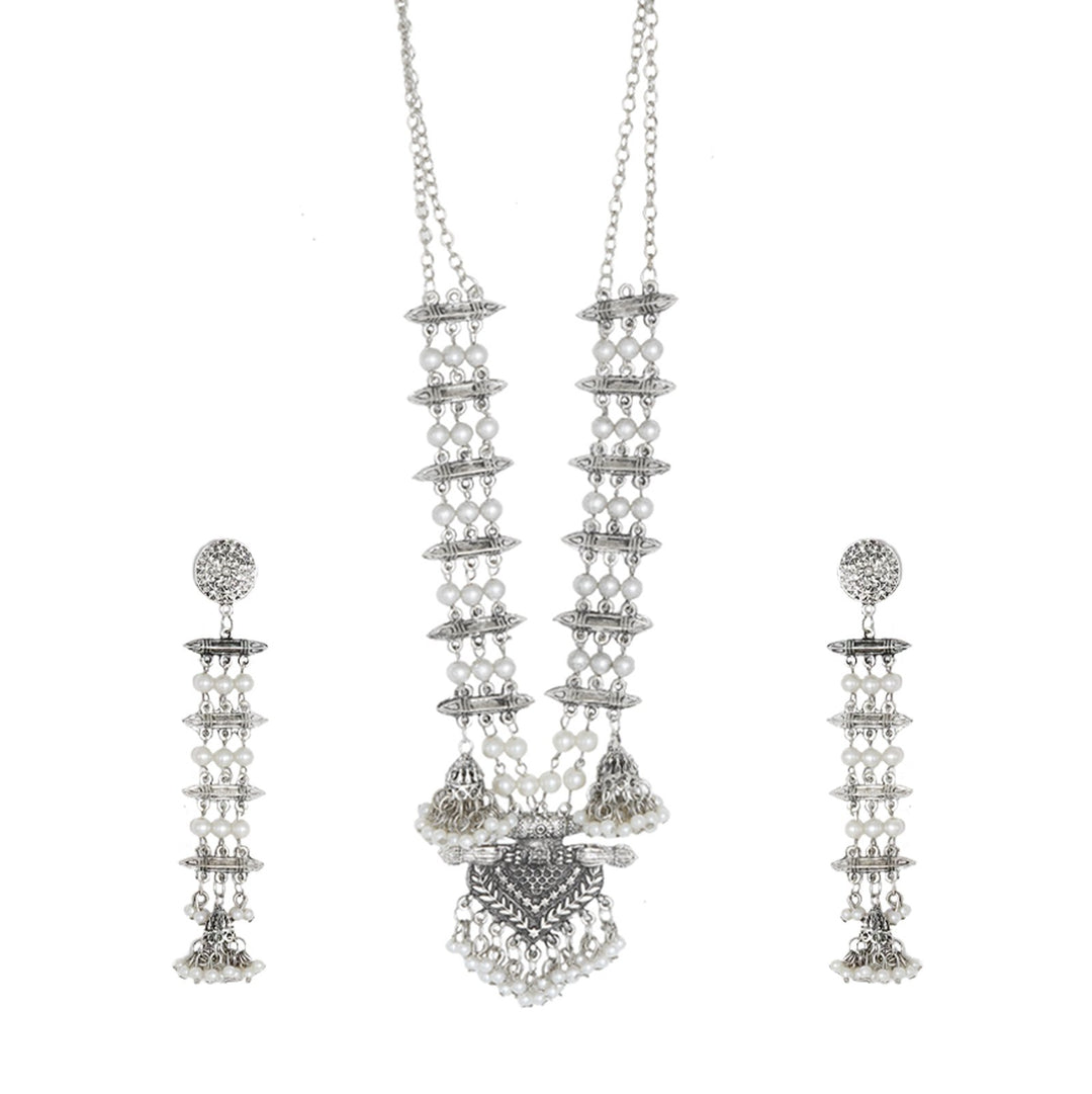 Teejh Nyra Long Necklace Set