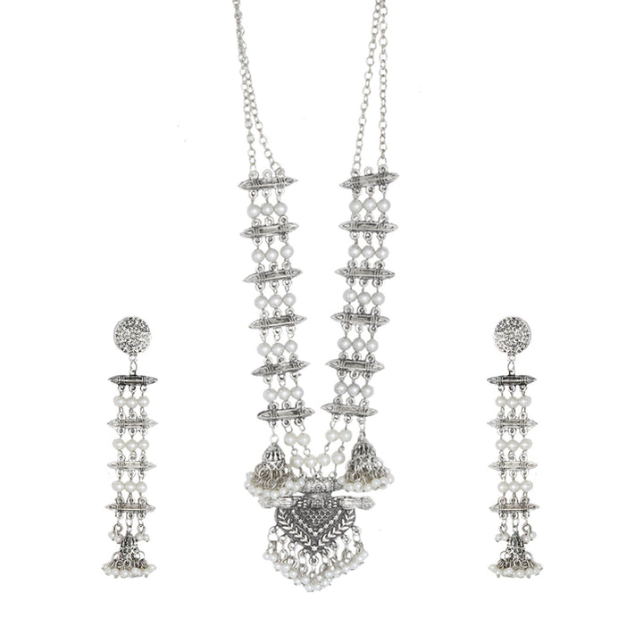 Teejh Nyra Long Necklace Set