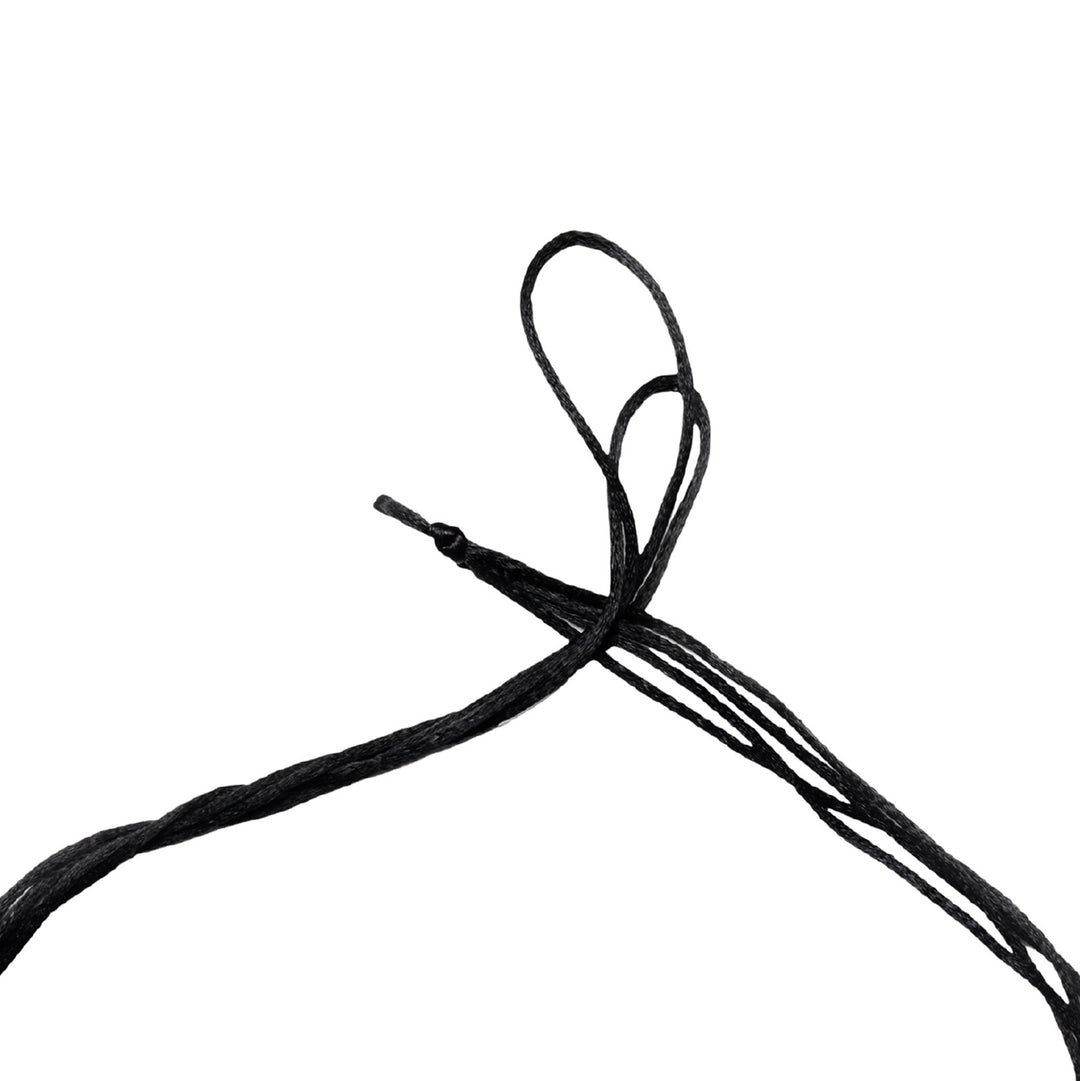 Teejh Inaya Blue Silver Oxidised Choker Necklace