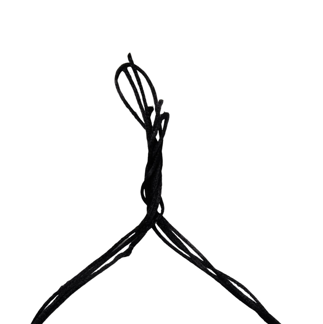 Teejh Adhira Black Silver Oxidised  Choker Necklace