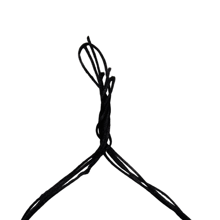 Teejh Adhira Black Silver Oxidised  Choker Necklace