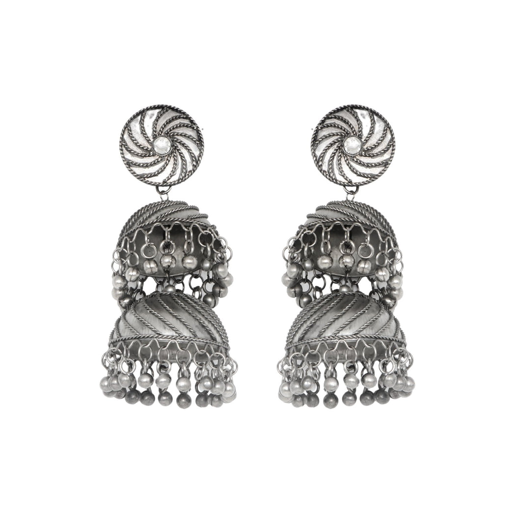 Teejh Leora Silver Oxidised Jewelry Gift Set