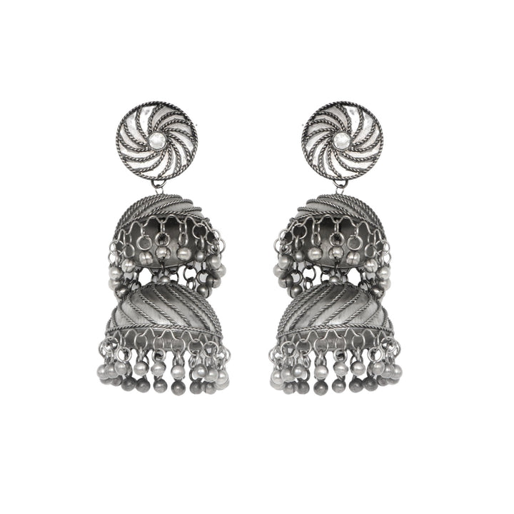 Teejh Leora Silver Oxidised Jewelry Gift Set