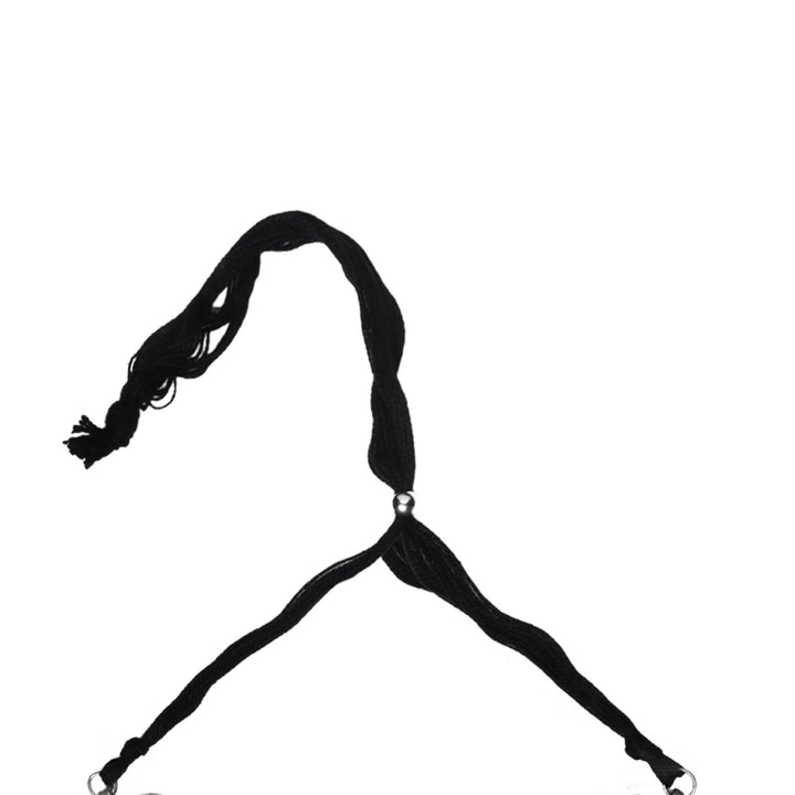 Teejh Ridhi Silver Oxidised Choker Necklace Set