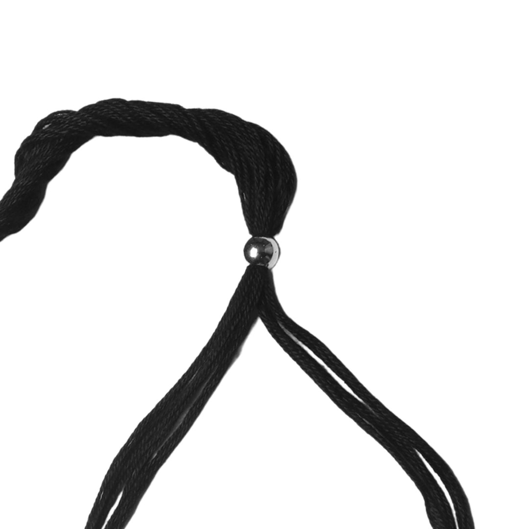 Teejh Adweta Silver Oxidised Choker Necklace