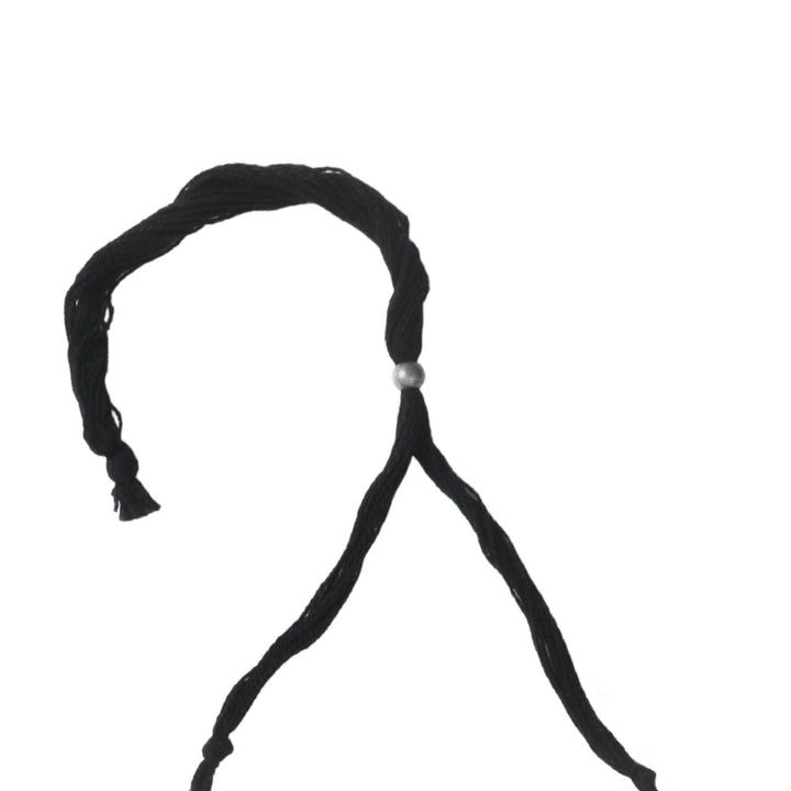 Teejh Dayami Silver Oxidised Choker Necklace