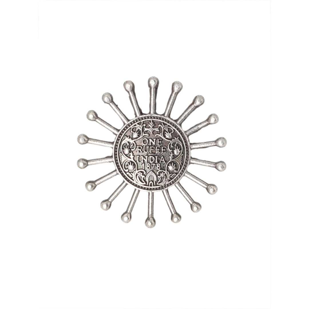 Teejh Padnui Silver Oxidised Jewelry Gift Set