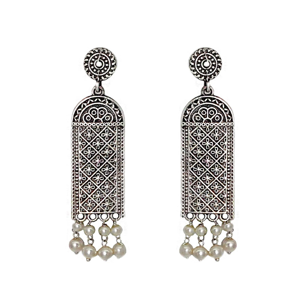 Teejh Sabita Silver Oxidised Jewelry Gift Set