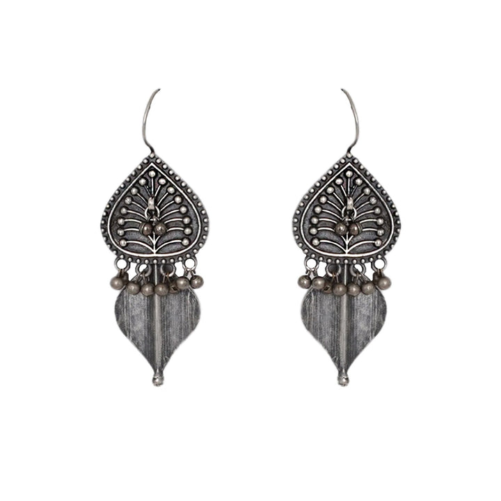Teejh Rabhya Silver Oxidised Earrings