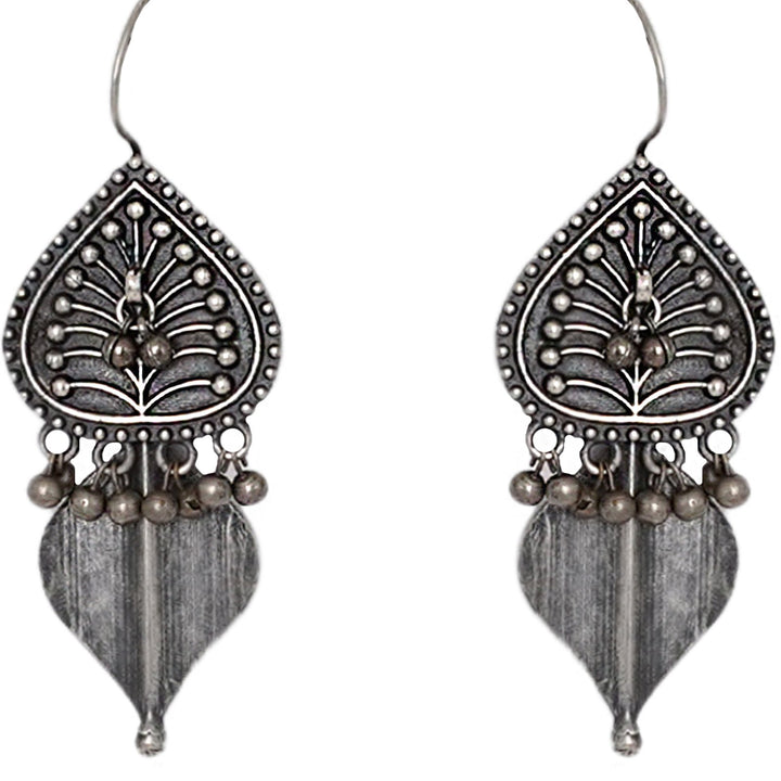 Teejh Rabhya Silver Oxidised Earrings