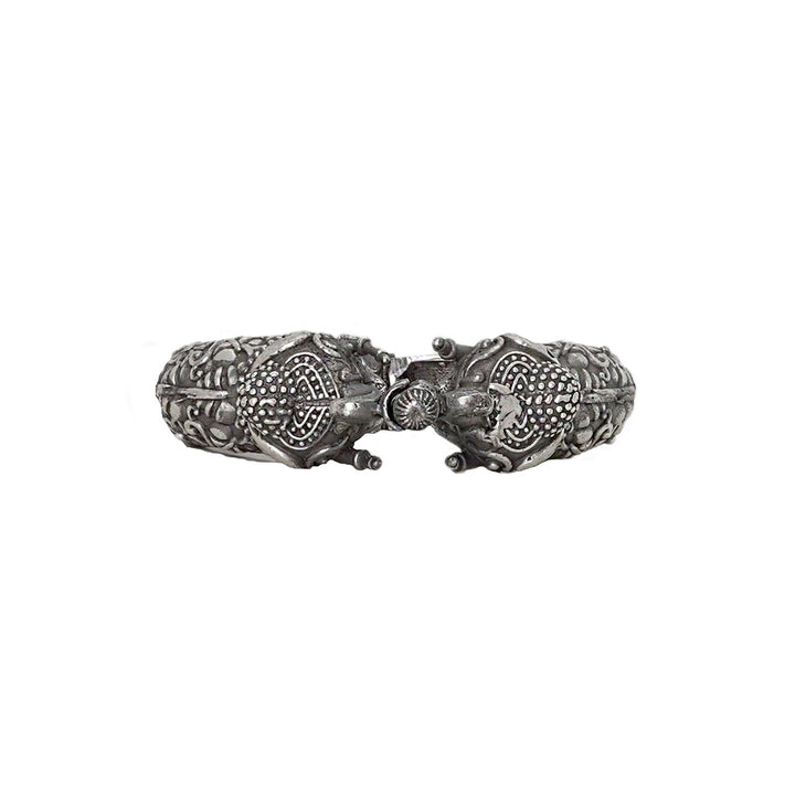 Teejh Meher Silver Oxidised Bangle
