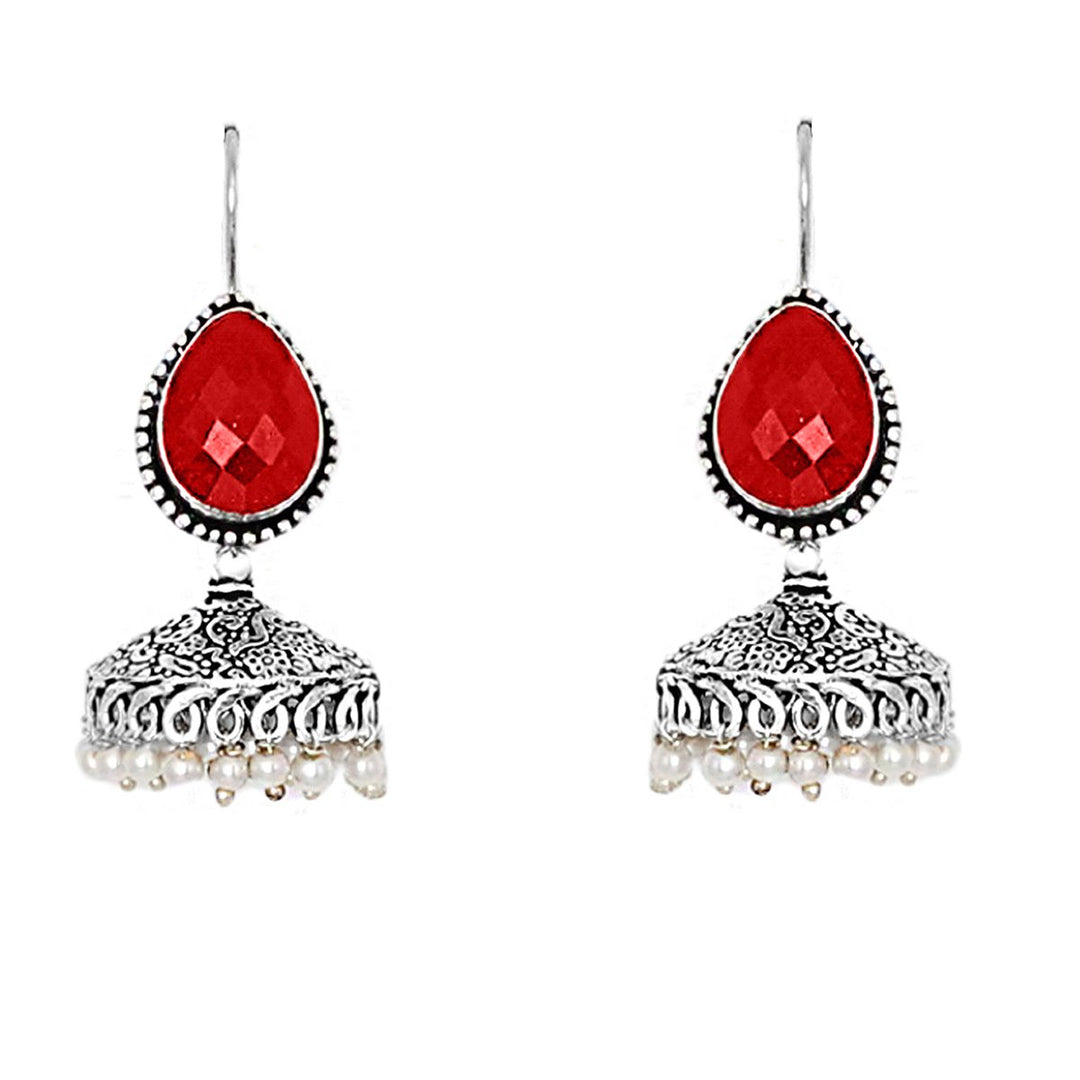 Teejh Vriti Silver Oxidised Jewelry Gift Set