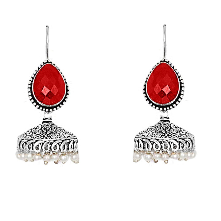 Teejh Vriti Silver Oxidised Jewelry Gift Set
