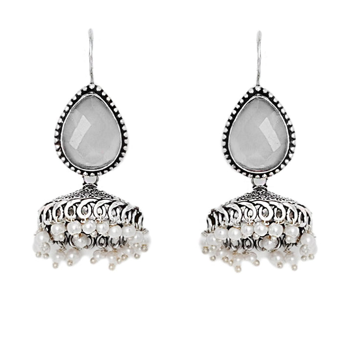 Teejh Lumbika Silver Oxidised Jewelry Gift Set