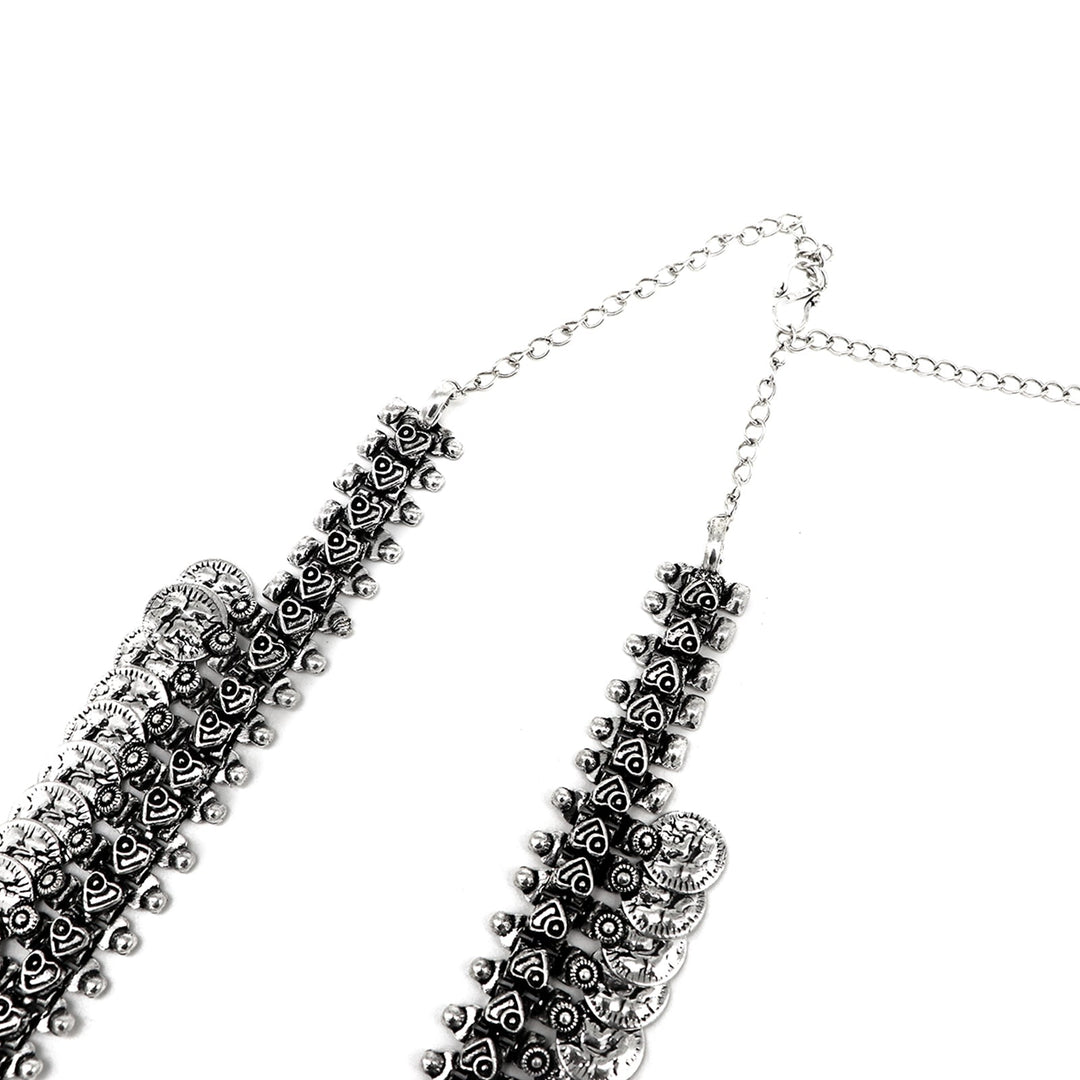 Teejh Achal Silver Oxidised Jewelry Gift Set